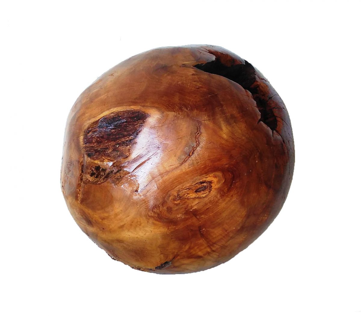 wooden circular object