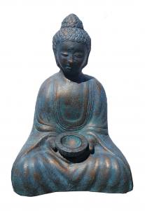 sitting mediative buddha statue