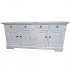 White sideboard with multiple compartments